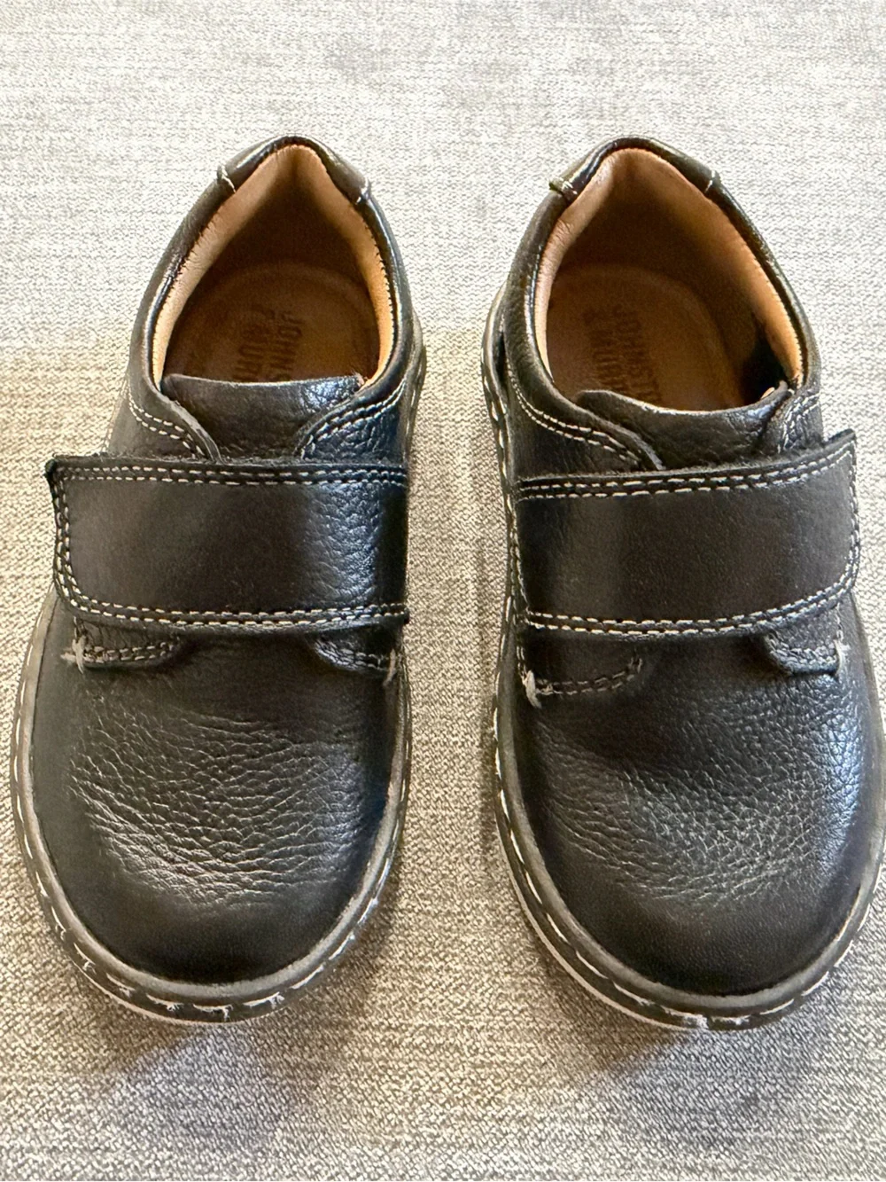 Johnston & Murphy black leather